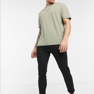 Brave Soul skinny jeans in black